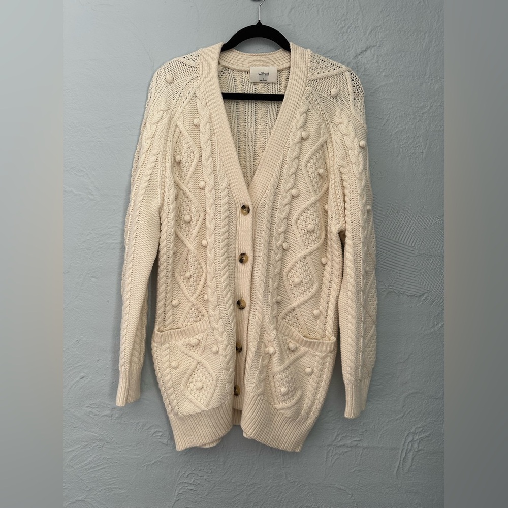 Wilfred Cream Alps Cardigan